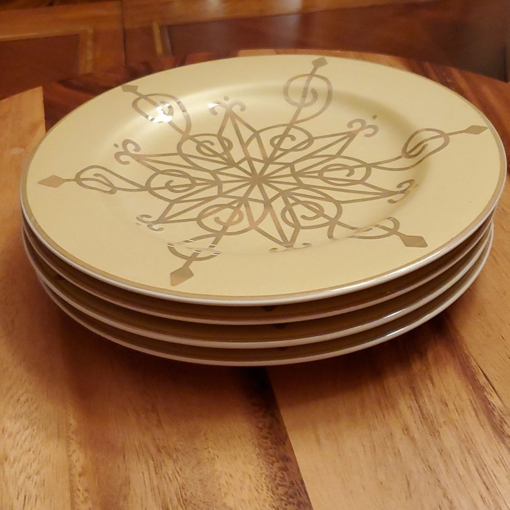 4 Salad Plates by Roscher & Co - Picture 2 of 8